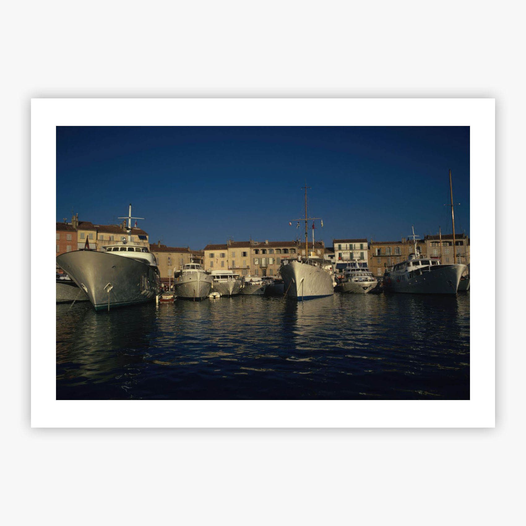 Saint-Tropez Harbour - Slim Aarons Print