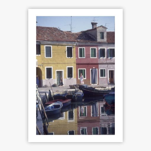 Street On Burano Island - Image 2