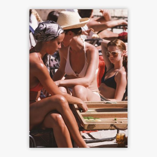 Backgammon By The Pool