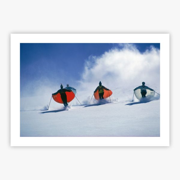 Caped Skiers