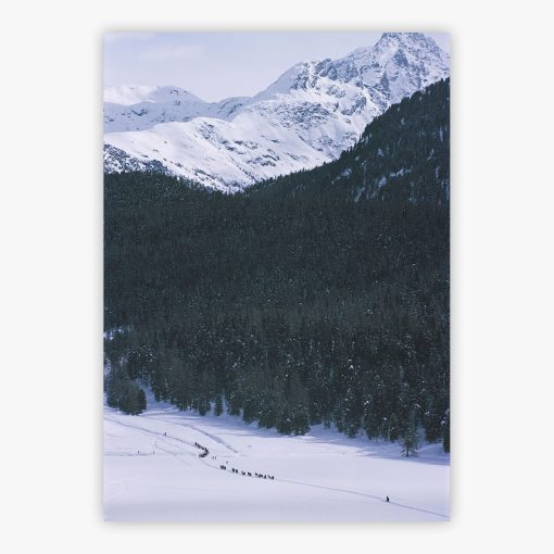Crossing Snow Field