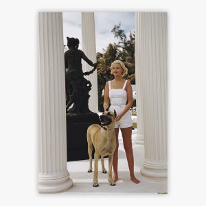 C.Z. Guest With Her Great Dane