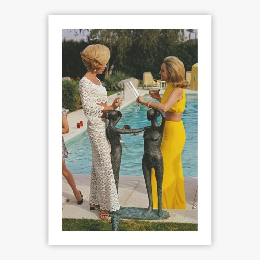 Helen And Nelda By The Pool - Image 2