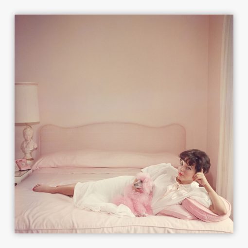 Joan Collins Relaxes