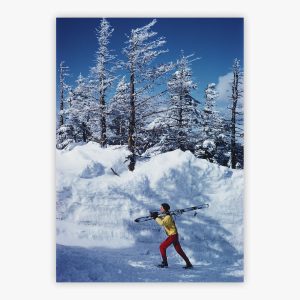 Skier In Vermont