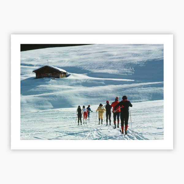 Skiers in Lech