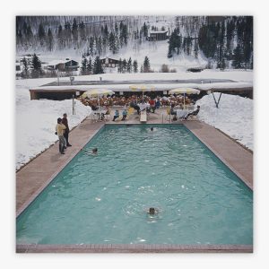 Snow Round The Pool