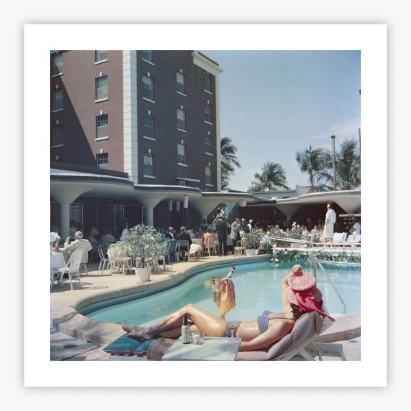 Sunbathing At Palm Beach's Colony Hotel