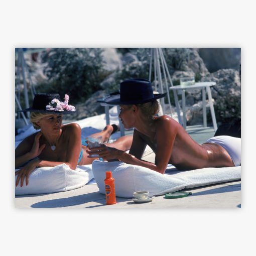 Sunbathing In Antibes
