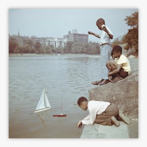 Model Boat Sailing