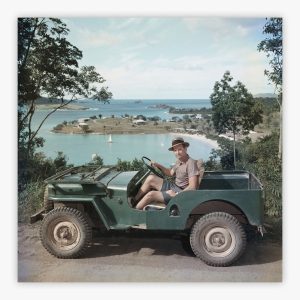 In A Jeep