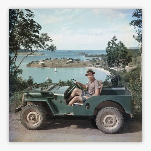 In A Jeep