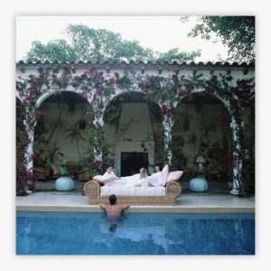 Sofa By The Pool