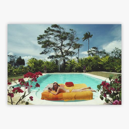Sunbathing In Barbados