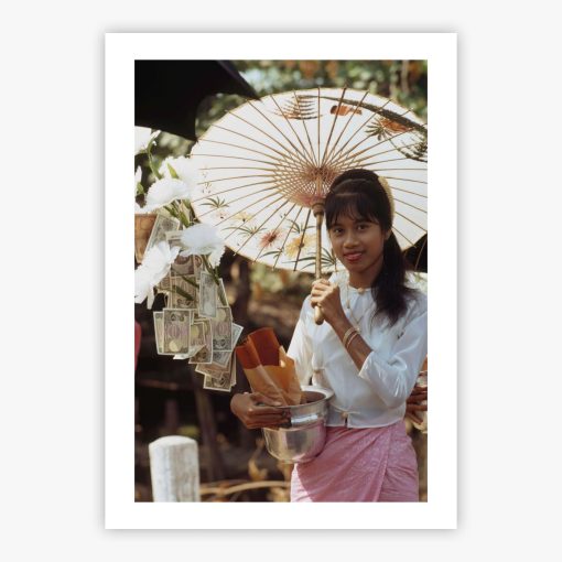 Burmese Woman In Bago - Image 2