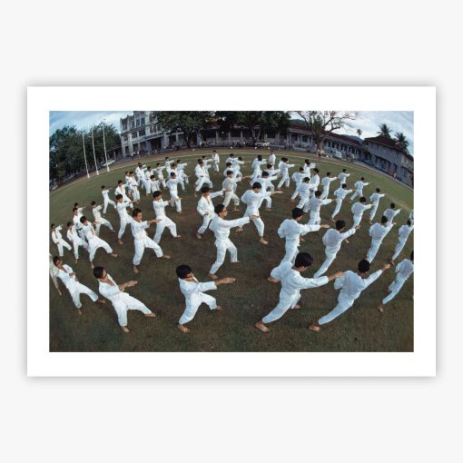 Karate Drill At Malaysian School - Image 2