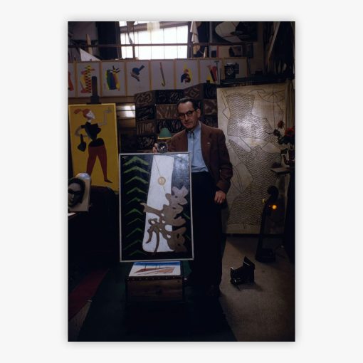Man Ray In Studio