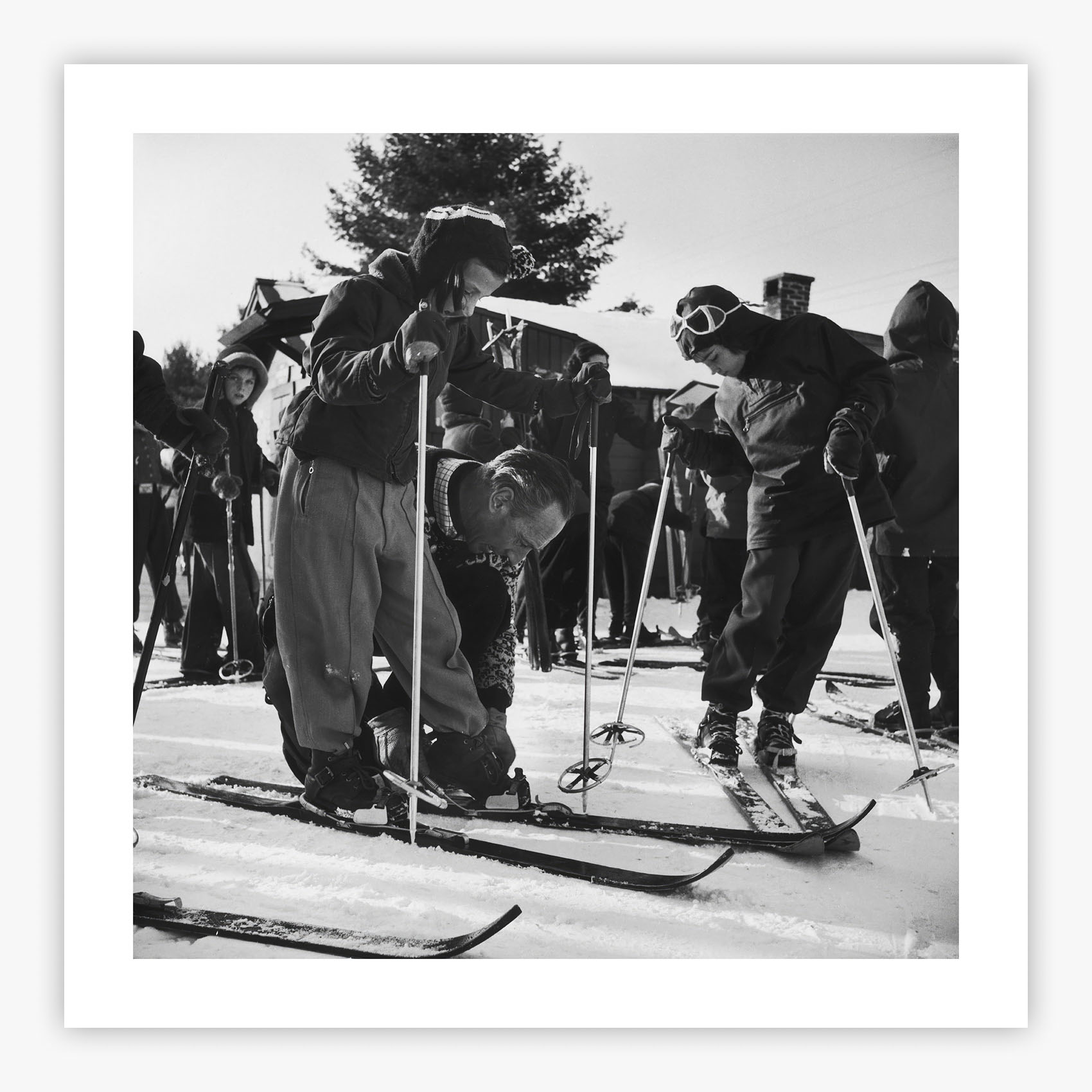 New England Skiing - Slim Aarons Print
