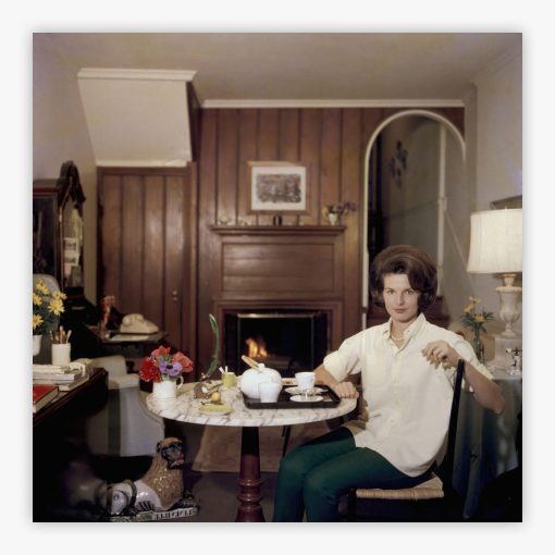 Portrait Of Press Secretary Pamela Turnure