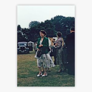 Queen Elizabeth At Polo Tournament