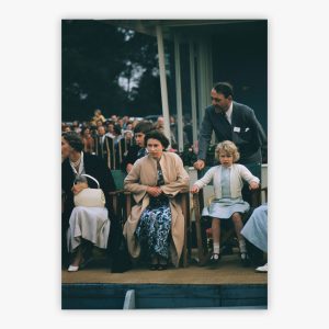 Queen Elizabeth At Polo Tournament