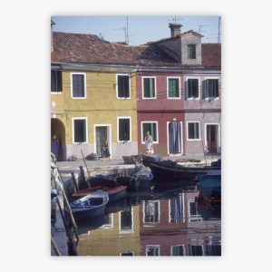 Street On Burano Island