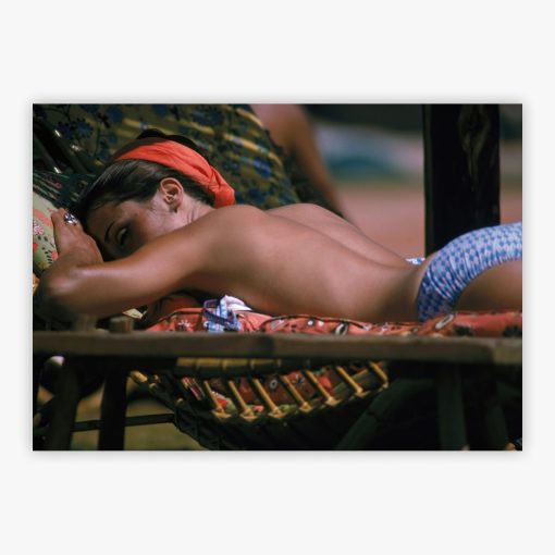 Sunbather In Sardinia