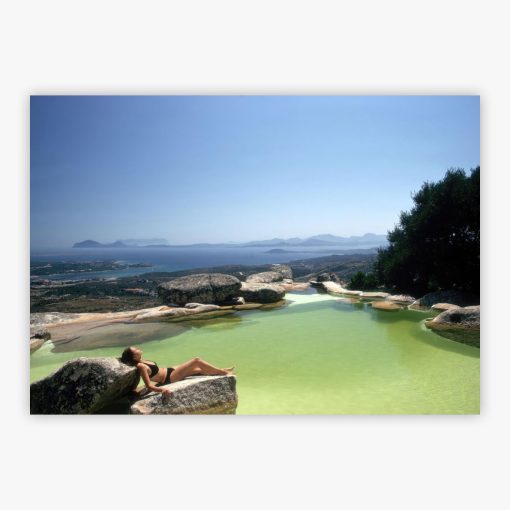 Sunbather On Rock