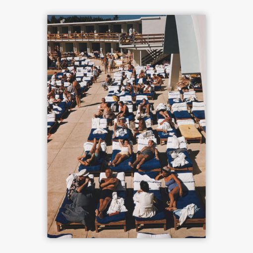 Sunbathers In Miami