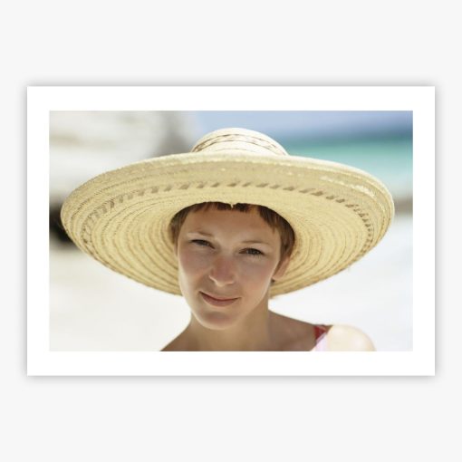 Woman In Sunhat - Image 2